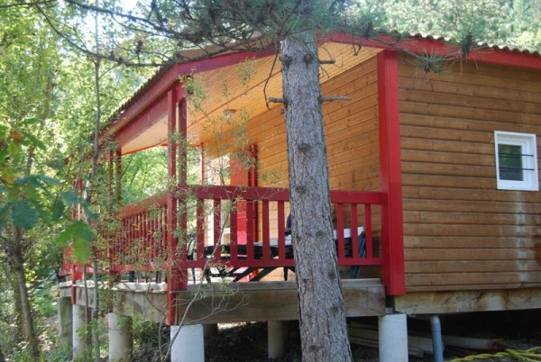 Chalet pour personnes à mobilité réduite 2/4 Pers. - Camping la Pinède