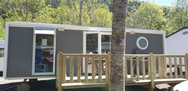 TOUT NOUVEAUX TOUT BEAUX - env. 30 m² - 2 chambres 4/6 Pers. - Camping LE RUISSEAU