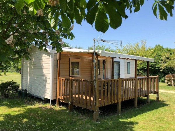 Mobil-home 31 m² Bermudes Trio 3 bedrooms 6 Ppl. - Camping Au Pré de l'Etang