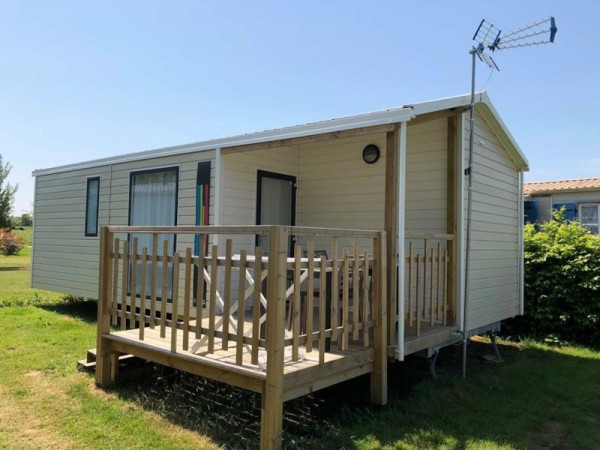 Mobile-home 27m² Confort Premium 2 bedrooms 4 Ppl. - Camping Au Pré de l'Etang