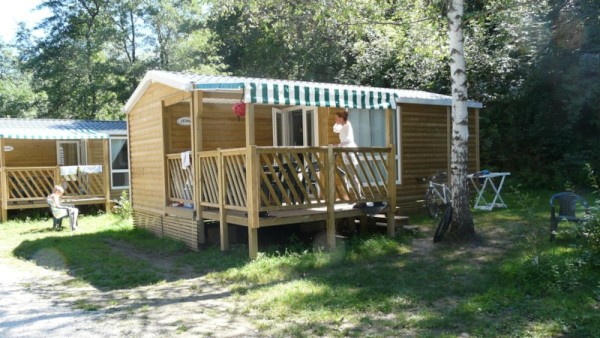 Mobile Home Standard Loggia 26m² - 2 chambres + terrasse couverte 9m² + TV 4/6 Pers. - Flower Camping Ser Sirant