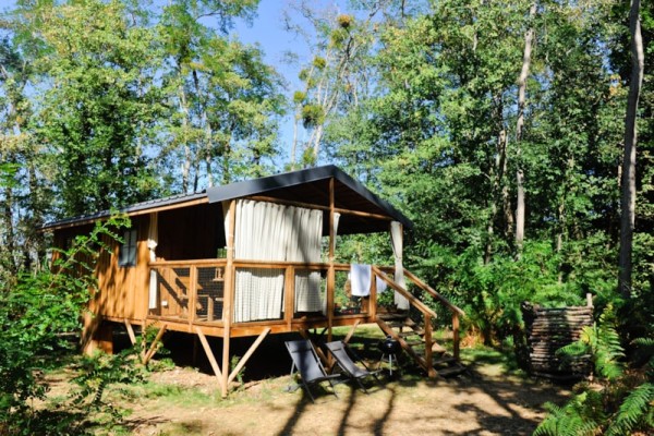 Huts in the woods 5/7 Ppl. - Castel Camping Château de Chanteloup