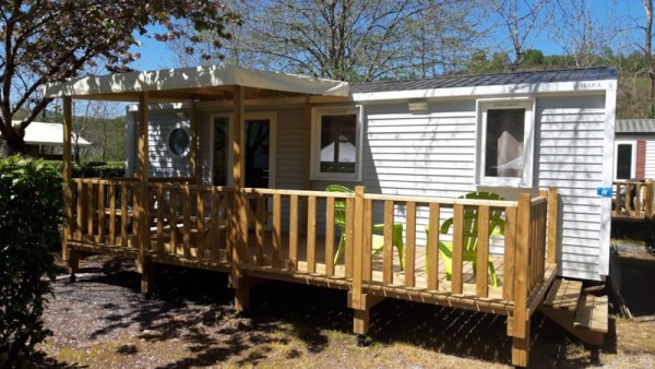 Mobile-home Tribu 2 bedrooms (+ 7 ans) 5 Ppl. - Camping Barétous-Pyrénées