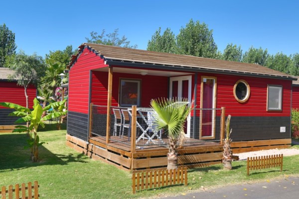 Mobil home CAP'TAIN CROCHET 32.6m² 2 rooms 1/4 Ppl. - Camping Californie Plage