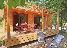 chalet OTTAWA Confort 33m² (3 bedrooms) + sheltered terrace 14m² + air conditionning 6 Ppl. - Flower CAMPING LES FAUVETTES