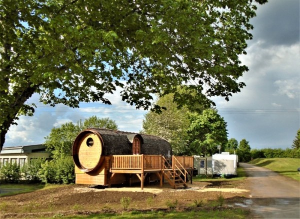 La Roulotte Viticole 2/3 Pers. - Camping Le Champ de Mars