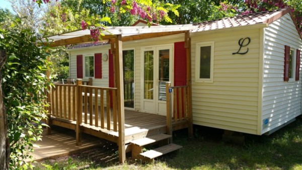 Louisiane Savanah air-conditioning + TV 1/5 Ppl. - Camping LE CARPENTY