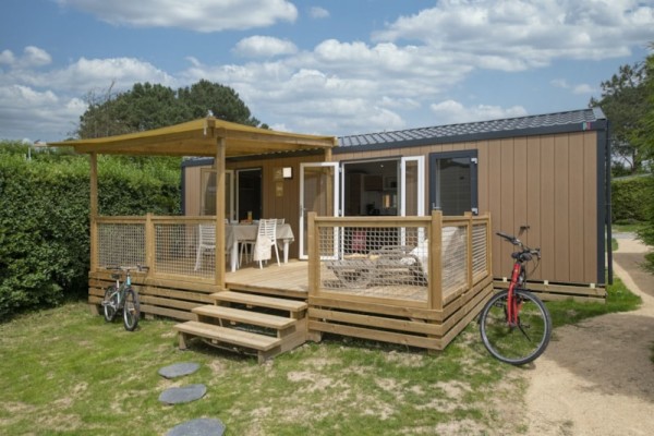Cottage Edelweiss 2 chambres Premium 4 Pers. - Camping Sandaya La Nublière