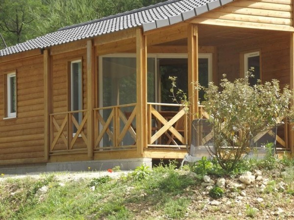 Chalet bois 5/6 Pers. - Camping Domaine du Lac