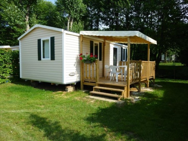 Mobile home 28m² 4/6 Ppl. - Camping Le Pont de Mazerat