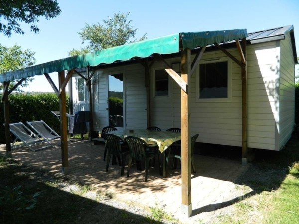 Mobile home OCEANE AVEC TERRASSE COUVERTE 1/5 Ppl. - CAMPING LES CHATAIGNIERS