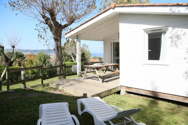 Chalet Bois 30m² - (2 chambres) 4 Pers. - Txoko les 2 Jumeaux