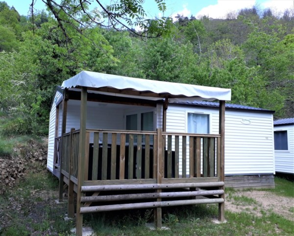 Mobile home Loggia+ 4/6 Ppl. - Camping de Retourtour