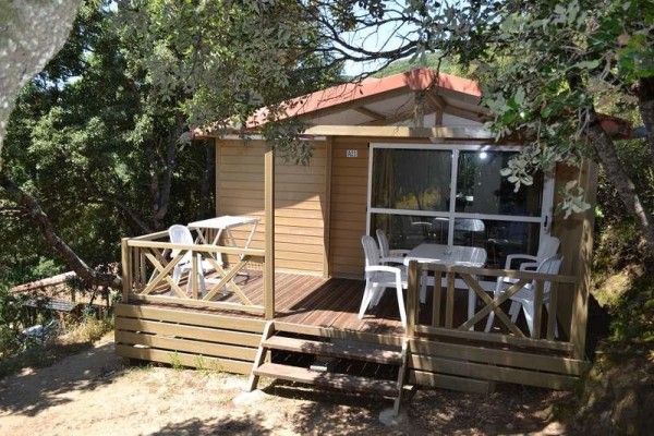 Chalet STELLA - 2 bedrooms. 3 chalets (S01/S02/S03) 5 Ppl. - Camping L'Esplanade