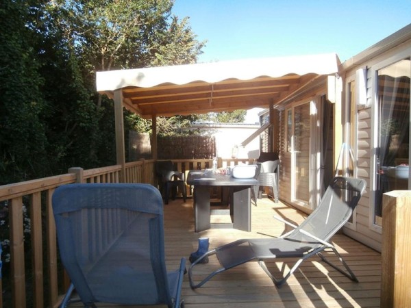 Mobil-home N°30 40m² sheltered terrace 1/6 Ppl. - Camping  LES GOELANDS