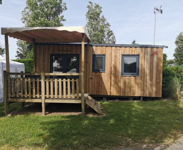 Mobil-home BéBreizh - 24,48 m² terrace Seaview 1/4 Ppl. - Camping  LES GOELANDS