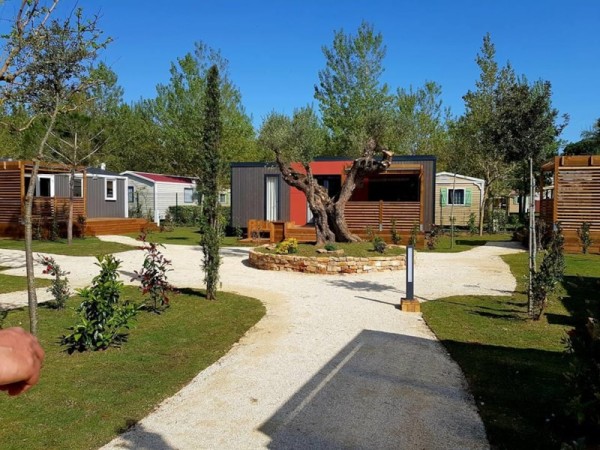 Mobile Home Taos Premium 38.20m² - 2 bedrooms + 2 bathrooms +covered terrace+4 people 4/4 Ppl. - Camping Le Mas de la Plage