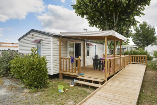 Mobile-home Marais - adapted to the people with reduced mobility 4/5 Ppl. - Camping L'Albizia