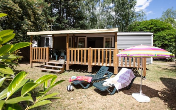 Family XXL - 4 bdrms (Sunday) -  4 adults max - Air-conditioned 8 Ppl. - Camping Ardèche Domaine de Gil