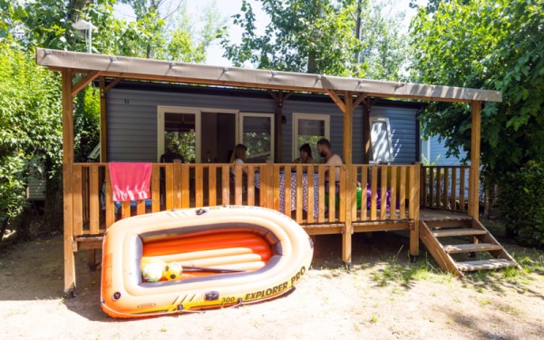 Cottage Riviera - 2 bdrms (Saturday) - 2 adults max - Air-conditioned 2/4 Ppl. - Camping Ardèche Domaine de Gil