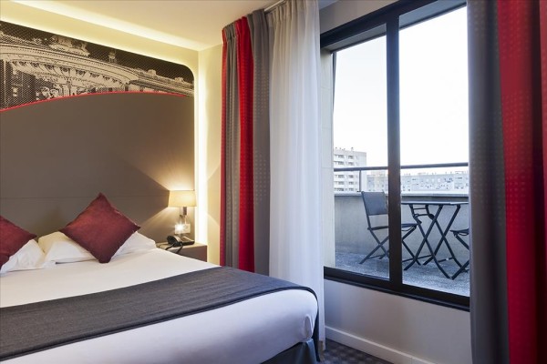 Double room - Classic with terrace - Hotel inn Paris Place d'Italie (ex: TIM Hotel)