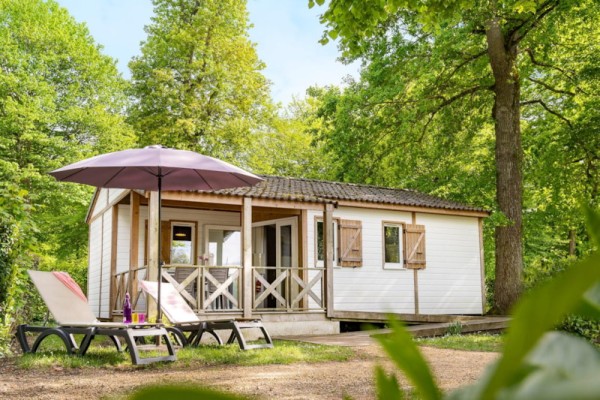 Chalet 2 bedrooms *** adapted to the people with reduced mobility 4 Ppl. - Camping Sandaya Château des Marais