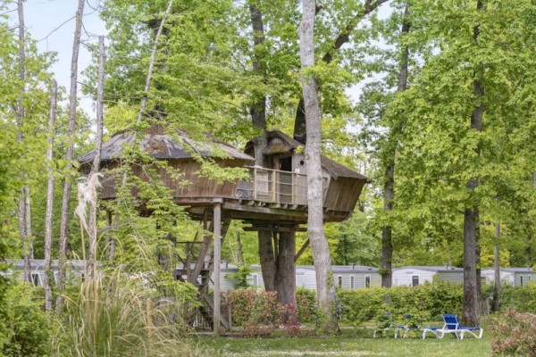 Tree house 5 Ppl. - Camping Sandaya Château des Marais