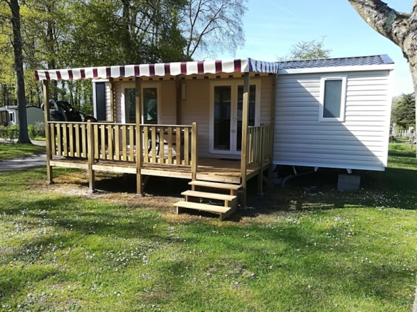 Mobil home Rivièra Suite 31 m², 2 bedrooms 2/5 Ppl. - Camping La Grande Tortue