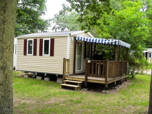 Mobilhome super ASTRIA 16m² - 1 bedroom, TV 2/2 Ppl. - Camping La Grande Tortue