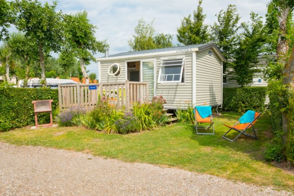 Mobile home 17,8 m² Standard (1 bedroom) 2 Ppl. - Flower Camping Caravaning Les Aubépines