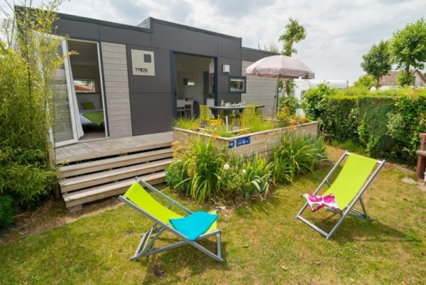 Residence Design 35m² Premium (2 bedrooms) 4 Ppl. - Flower Camping Caravaning Les Aubépines