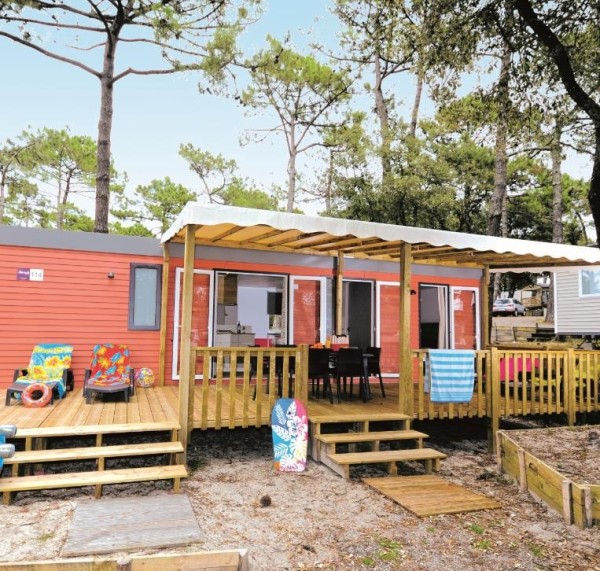 Cottage WAVE (3 Rooms) 6 Ppl. - Airotel Camping de La Côte d'Argent